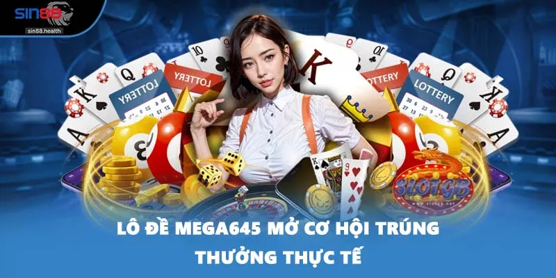 Lô đề Mega645 mở cơ hội trúng thưởng thực tế